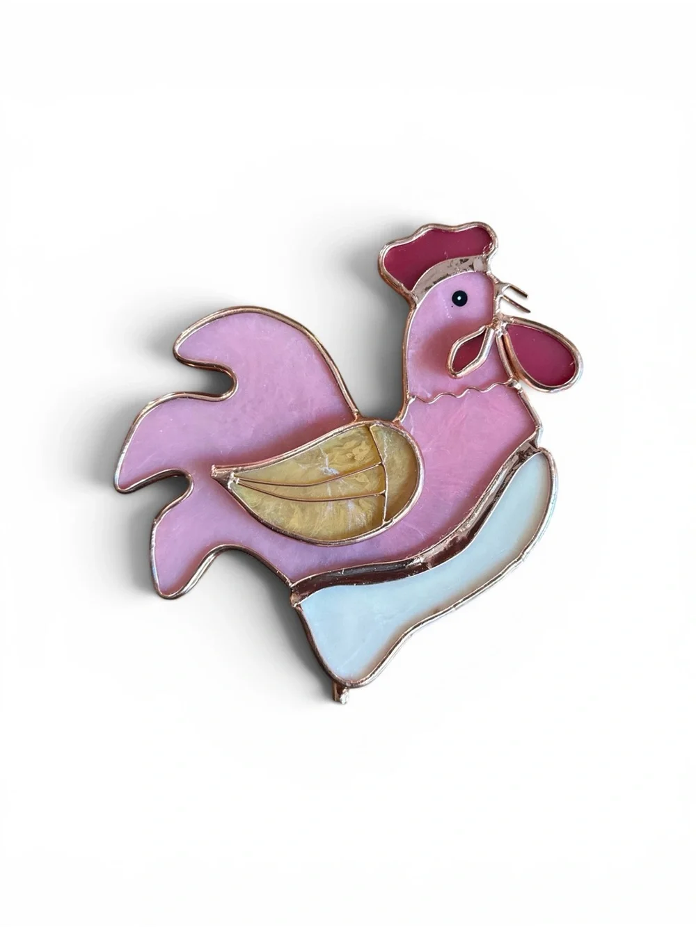 Williams Sonoma Rooster Placemats and Stained Glass Bundle